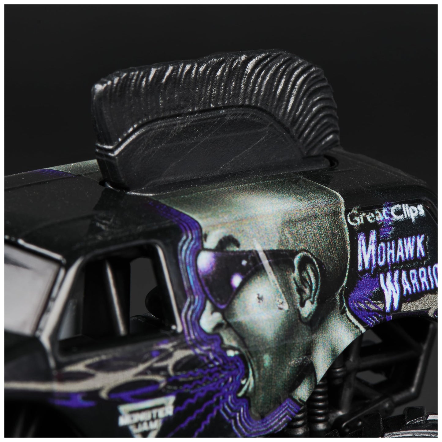 Monster Jam Official Mohawk Warrior 1:64 Die-Cast Monster Truck | 64-Scale Kids Toy