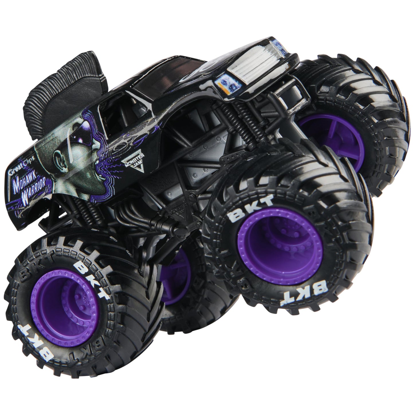Monster Jam Official Mohawk Warrior 1:64 Die-Cast Monster Truck | 64-Scale Kids Toy