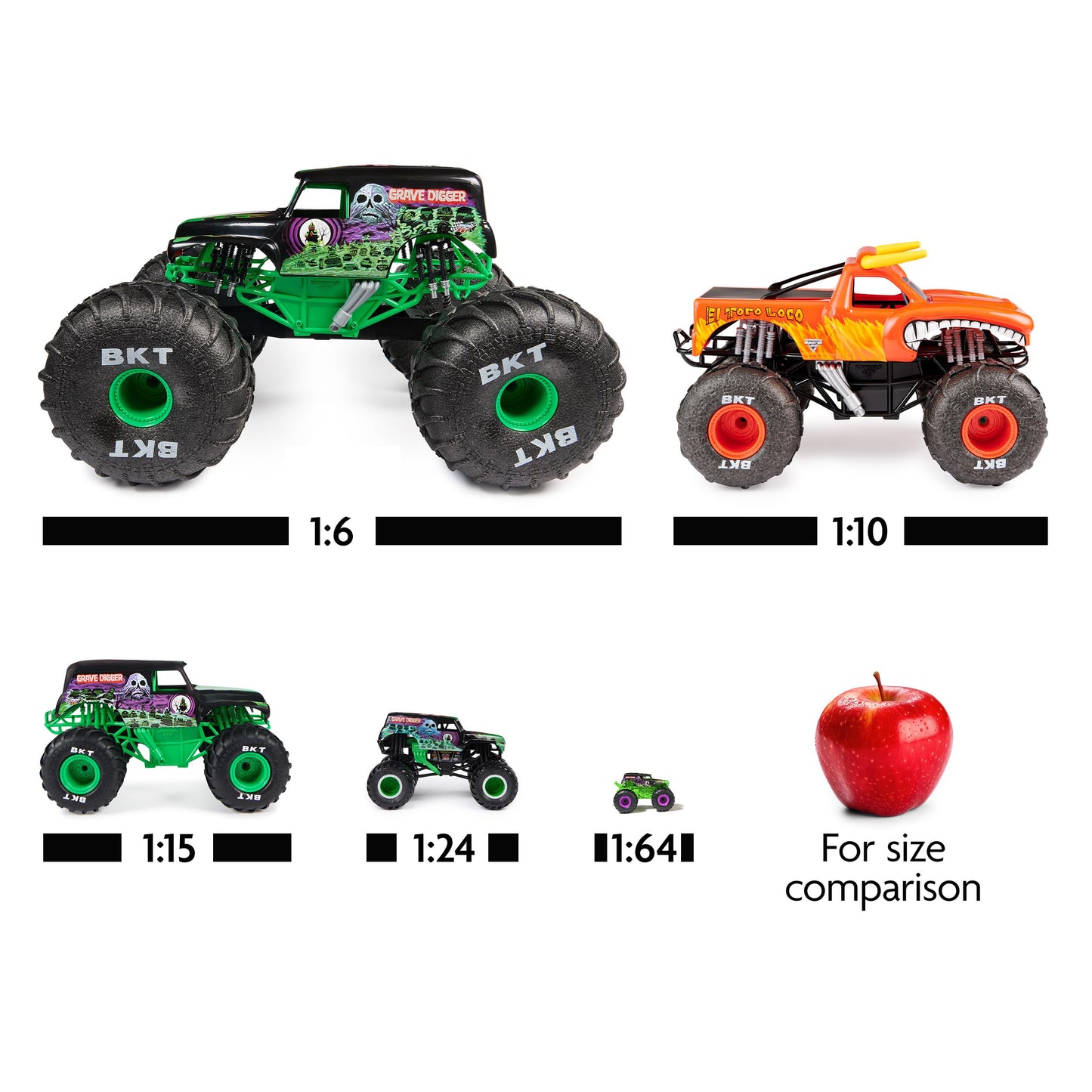 Monster Jam Supercharge Speedway Playset – 24-Inch Monster Dirt Arena with 2 Lbs Monster Dirt and Exclusive 1:64 Die-Cast Trucks