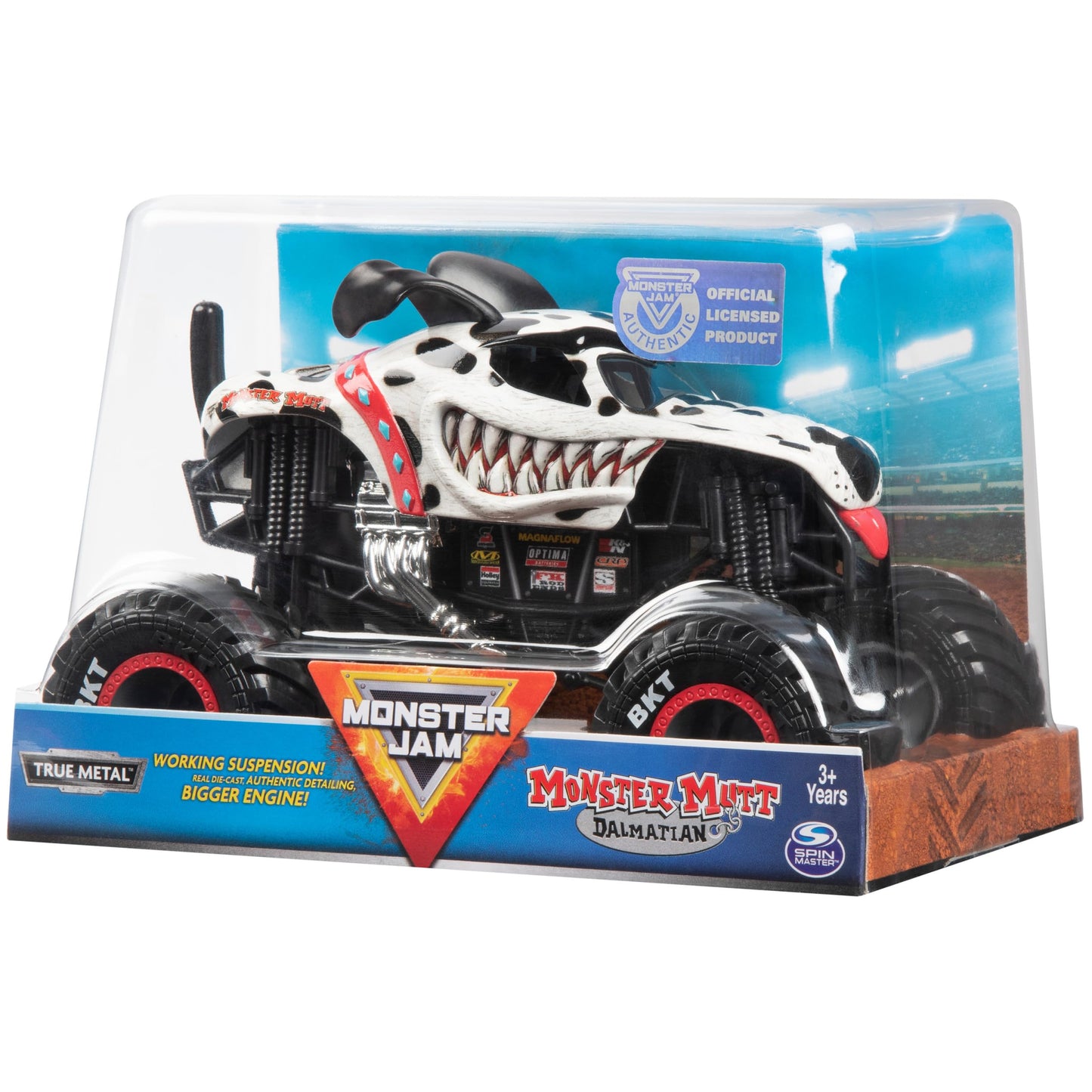 Monster Jam Official 1:24 Monster Mutt Dalmatian Die-Cast Truck