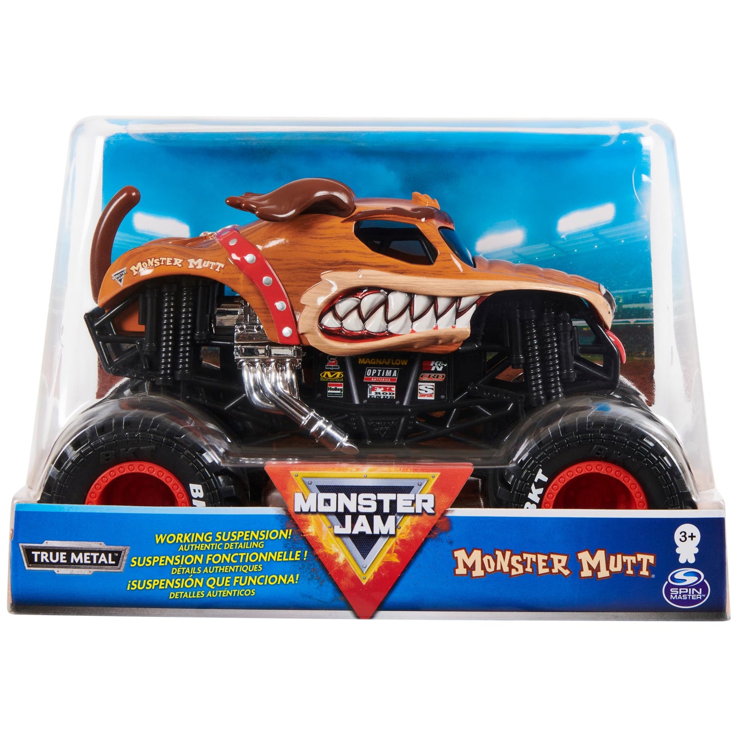 Monster Jam Official Monster Mutt Monster Truck 1:24 Die-Cast Vehicle