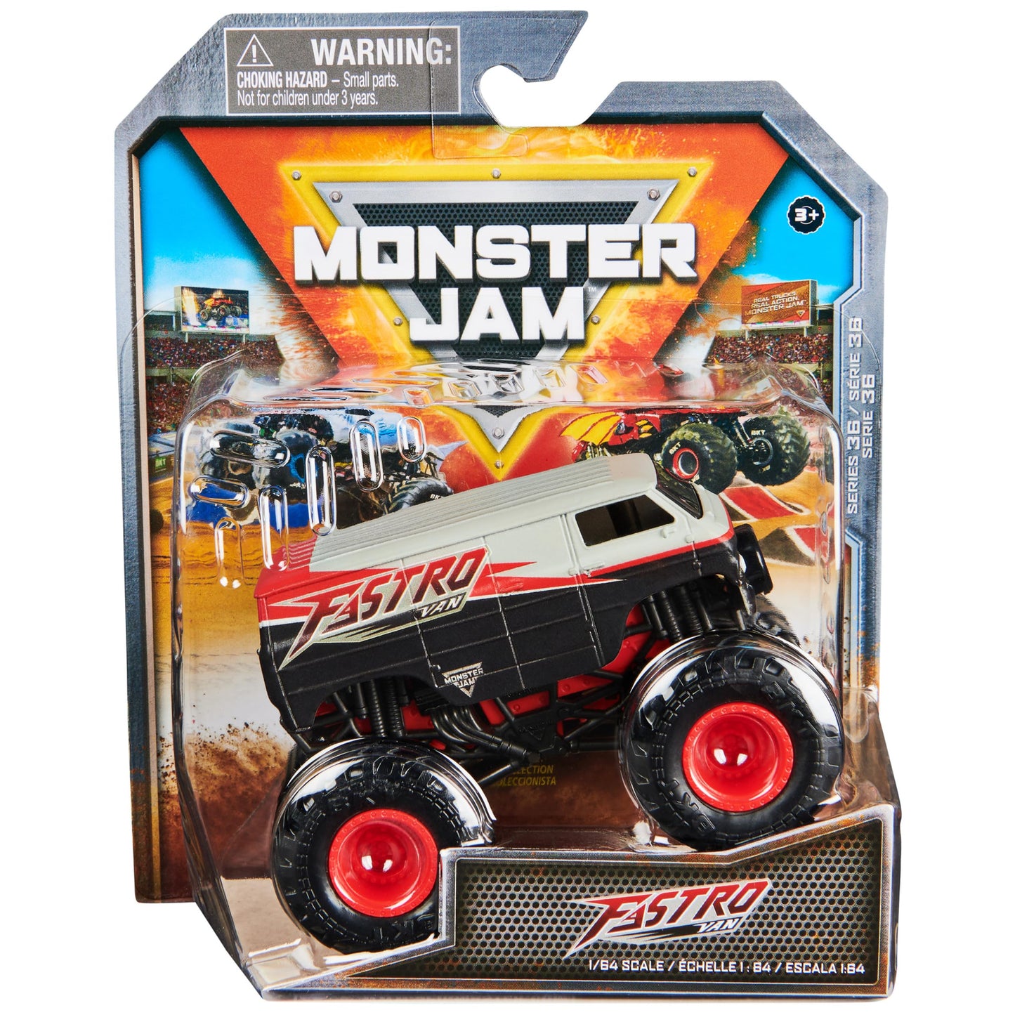 Monster Jam Official 1:64 Die-Cast Monster Truck – Collectible Toy for Kids 3+