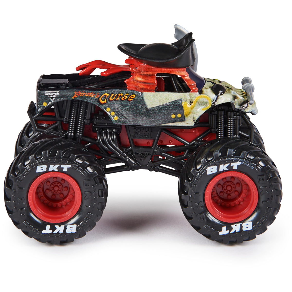 Monster Jam Pirates Curse 1:64 Die-Cast Monster Truck | Official 1:64 Scale Toy