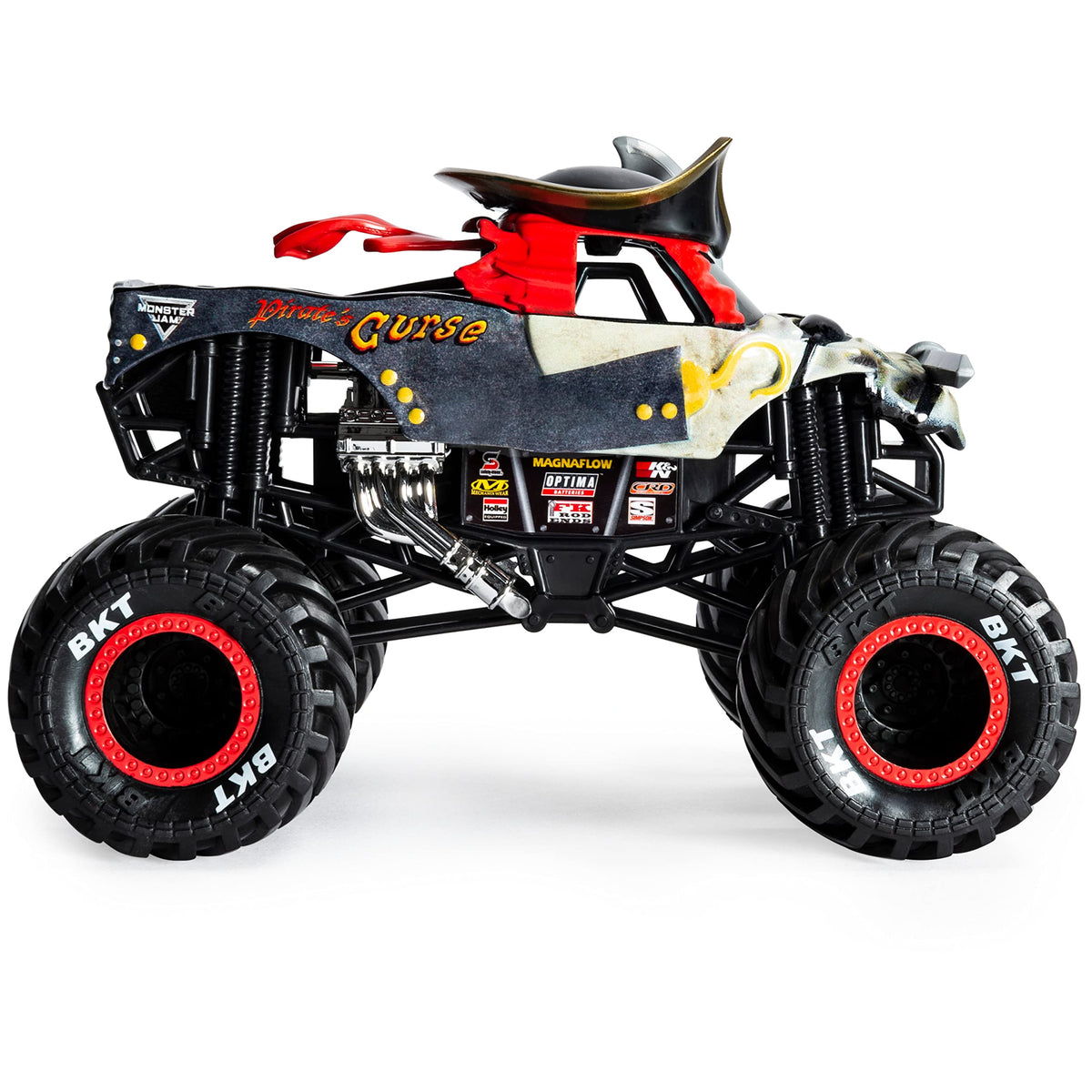 Monster Jam Official Pirate's Curse 1:24 Die-Cast Truck | Collectible Kids Toy