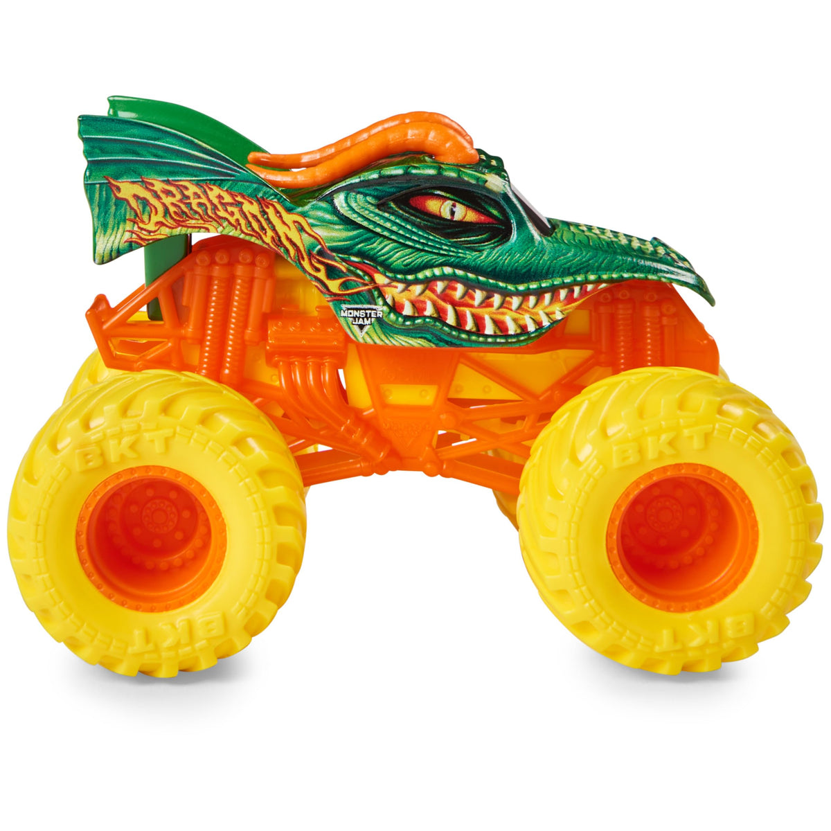 Monster Jam Official Dragon Vs Sparkle Smash 1:64 Die-Cast Trucks – 2-Pack