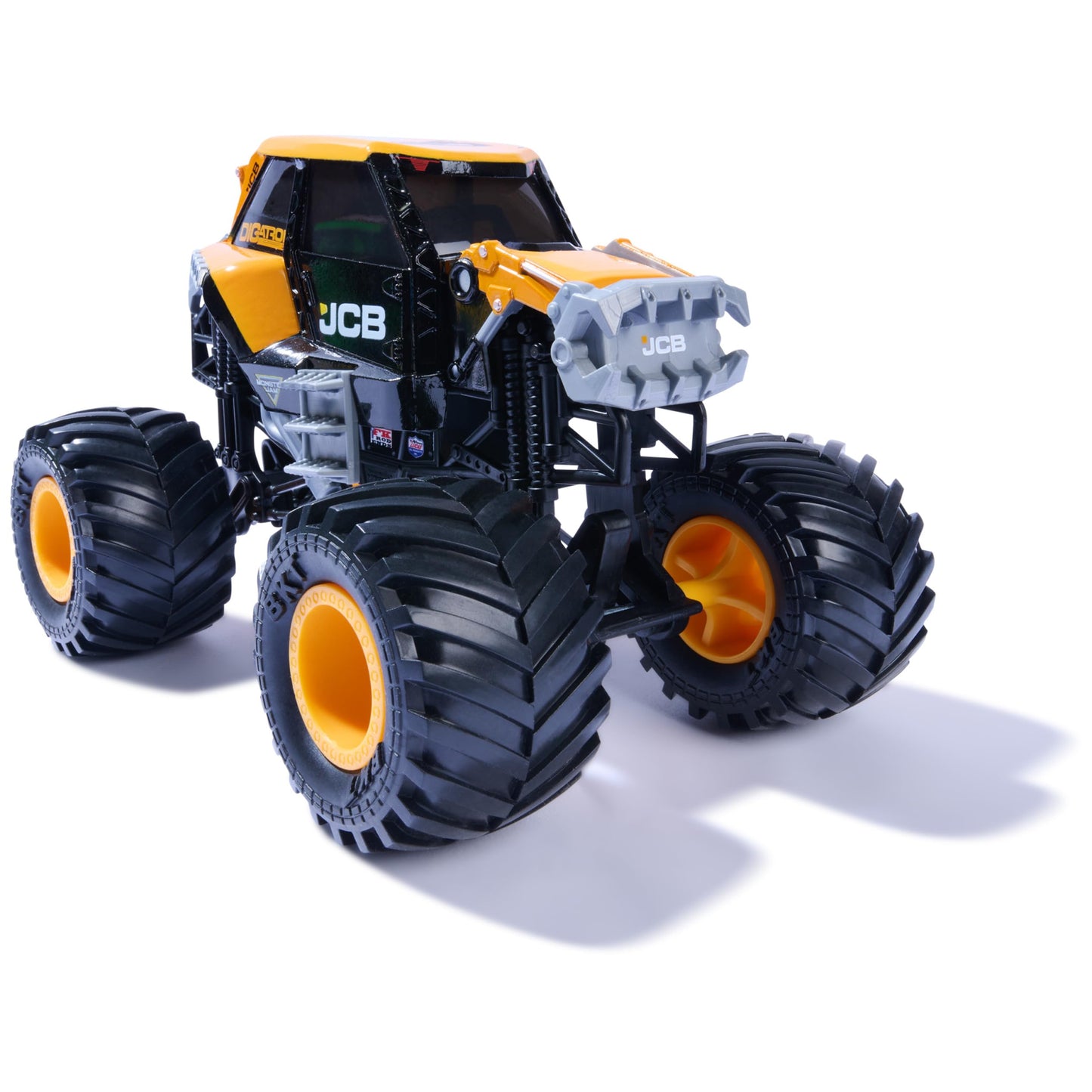 Monster Jam JCB DIGATRON 1:24 Scale Die-Cast Truck | Official Monster Jam Collectible