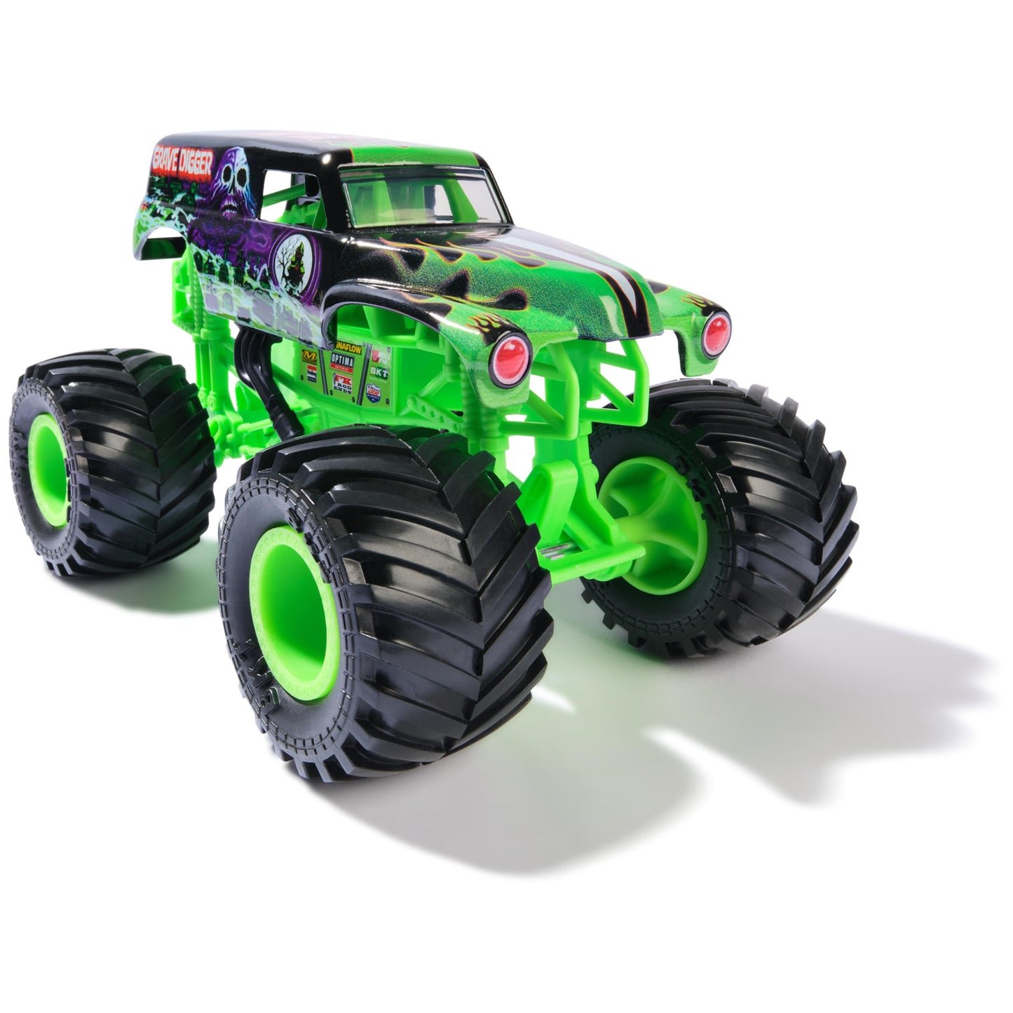 Monster Jam Grave Digger 1:24 Official Die-Cast Truck | Collectible Toy