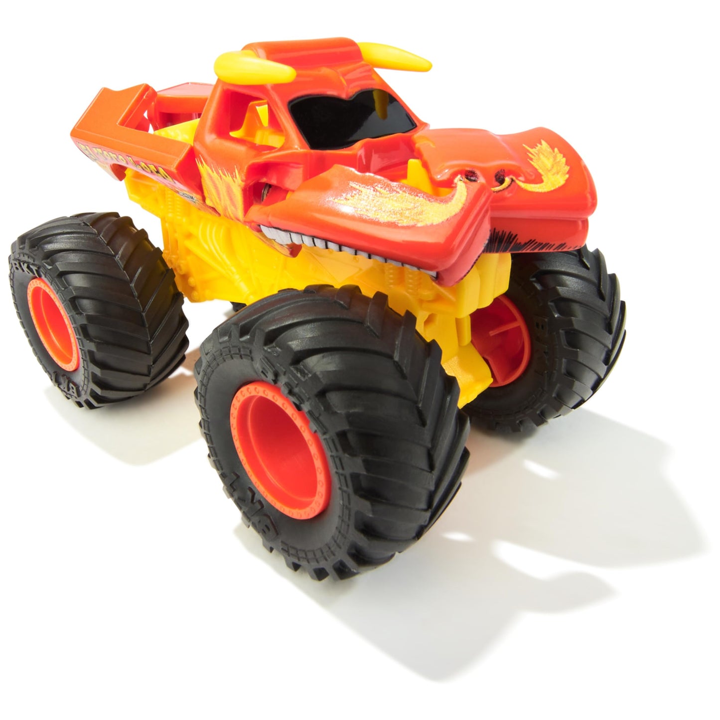 Monster Jam Smash & Bash 2-Pack: Megalodon & El Toro Loco – 1:64 Die-Cast Trucks