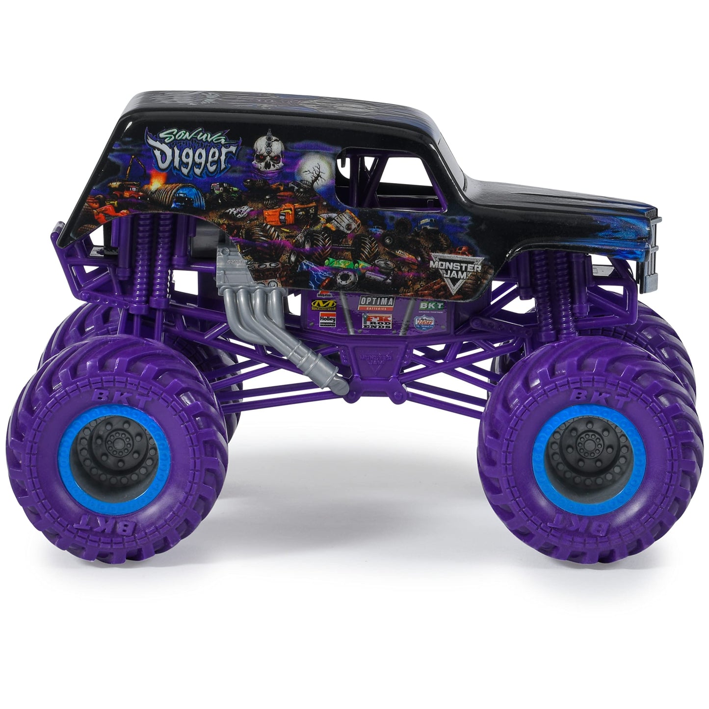 Monster Jam Son-uva Digger 1:24 Official Die-Cast Monster Truck | Collectible Toy for Kids 3+