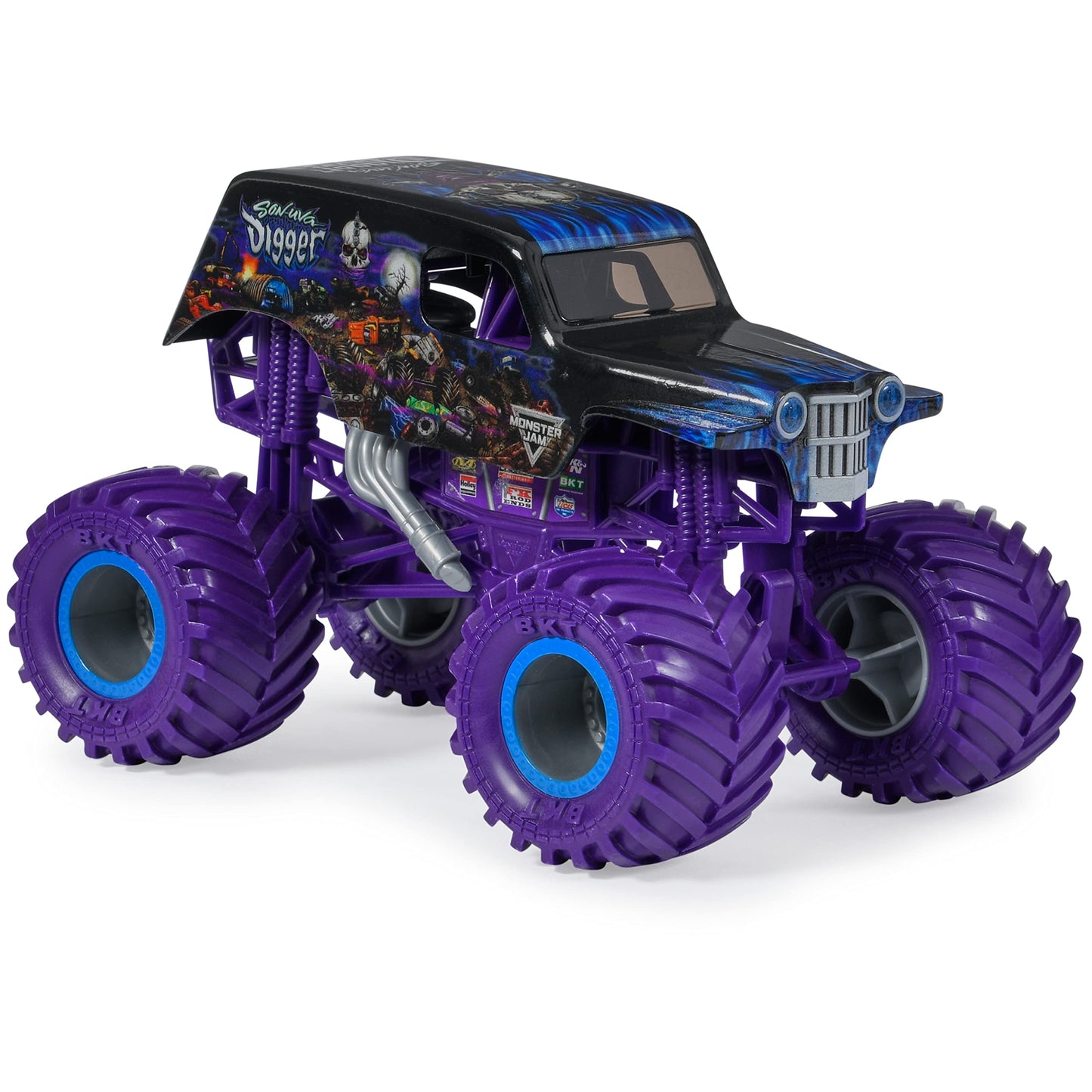 Monster Jam Son-uva Digger 1:24 Official Die-Cast Monster Truck | Collectible Toy for Kids 3+