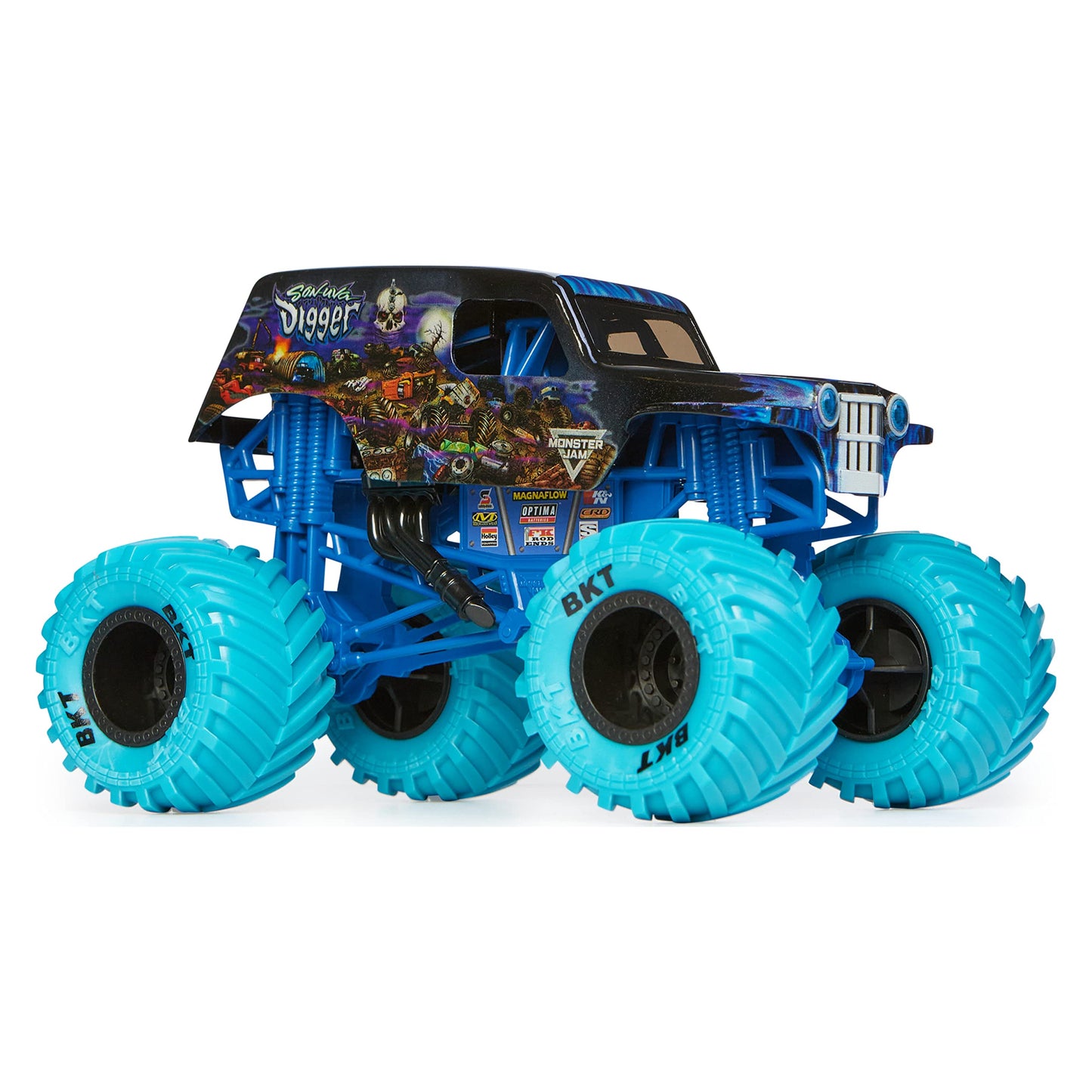 Monster Jam Son-uva Digger 1:24 Scale Die-Cast Truck – Official Collector Toy for Kids 3+