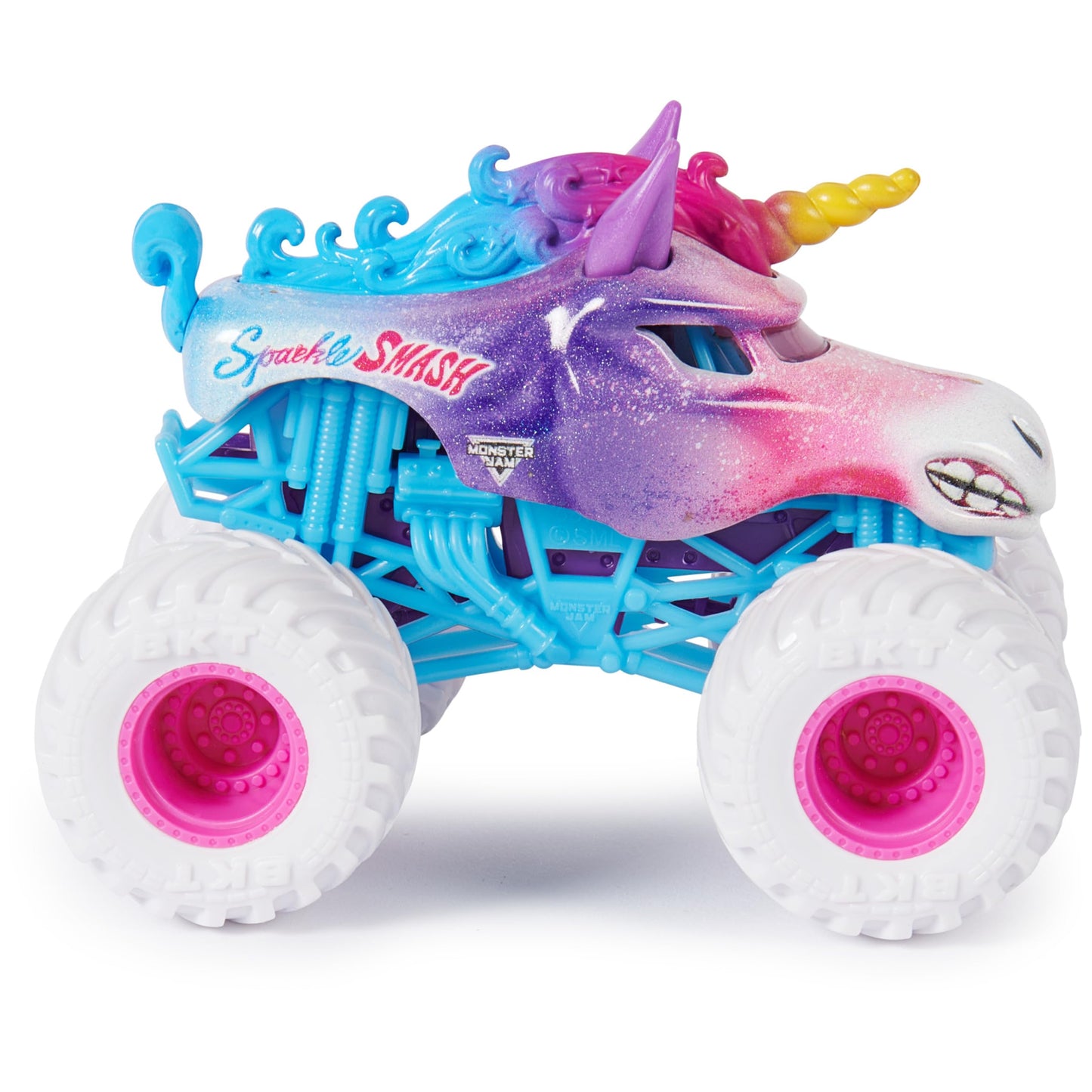 Monster Jam Official Sparkle Smash 1:64 Die-Cast Trucks 2-Pack – Collectible Battle Sets