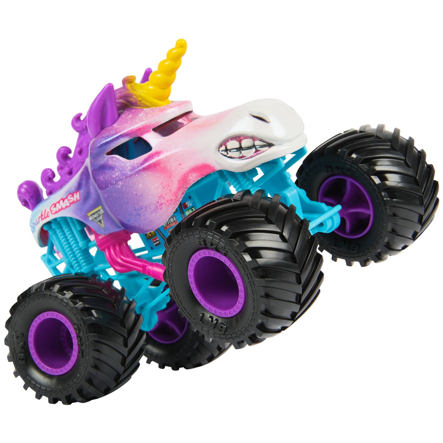 Monster Jam Sparkle Smash 1:24 Die-Cast Monster Truck | Official Collector Vehicle