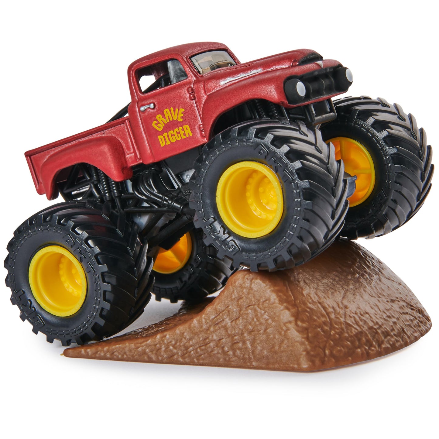 Monster Jam Grave Digger 40th Anniversary 8-Pack Monster Trucks – 1:64 Scale with Bonus Accessories