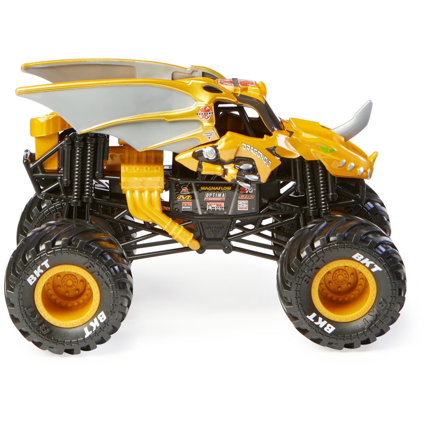 Monster Jam Official Bakugan Dragonoid Monster Truck 1:24 Scale Die-Cast | Collectible Kids Toy