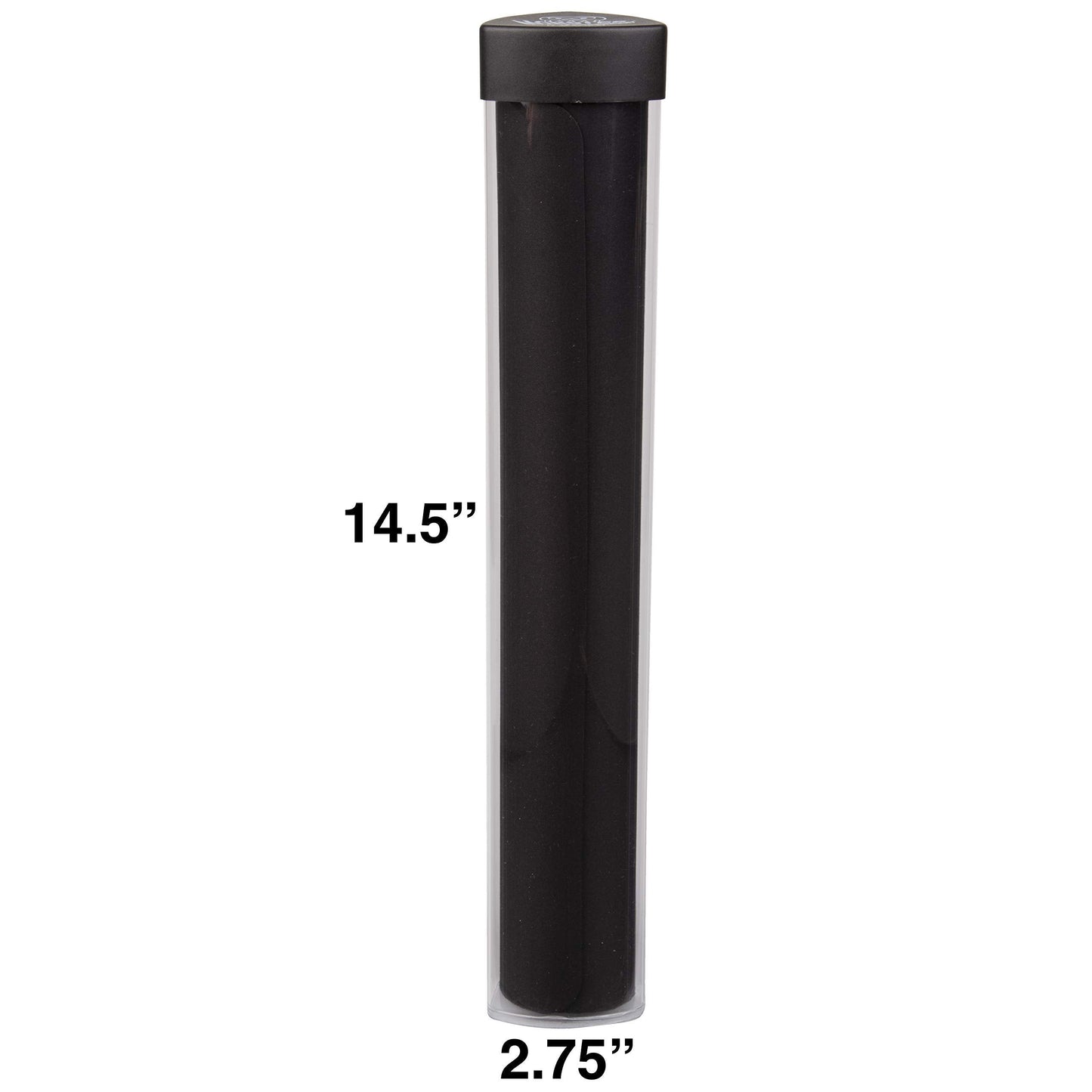 Monster Protectors Prism Playmat Tube – Opaque Black, Non-Rolling, Easy In & Out
