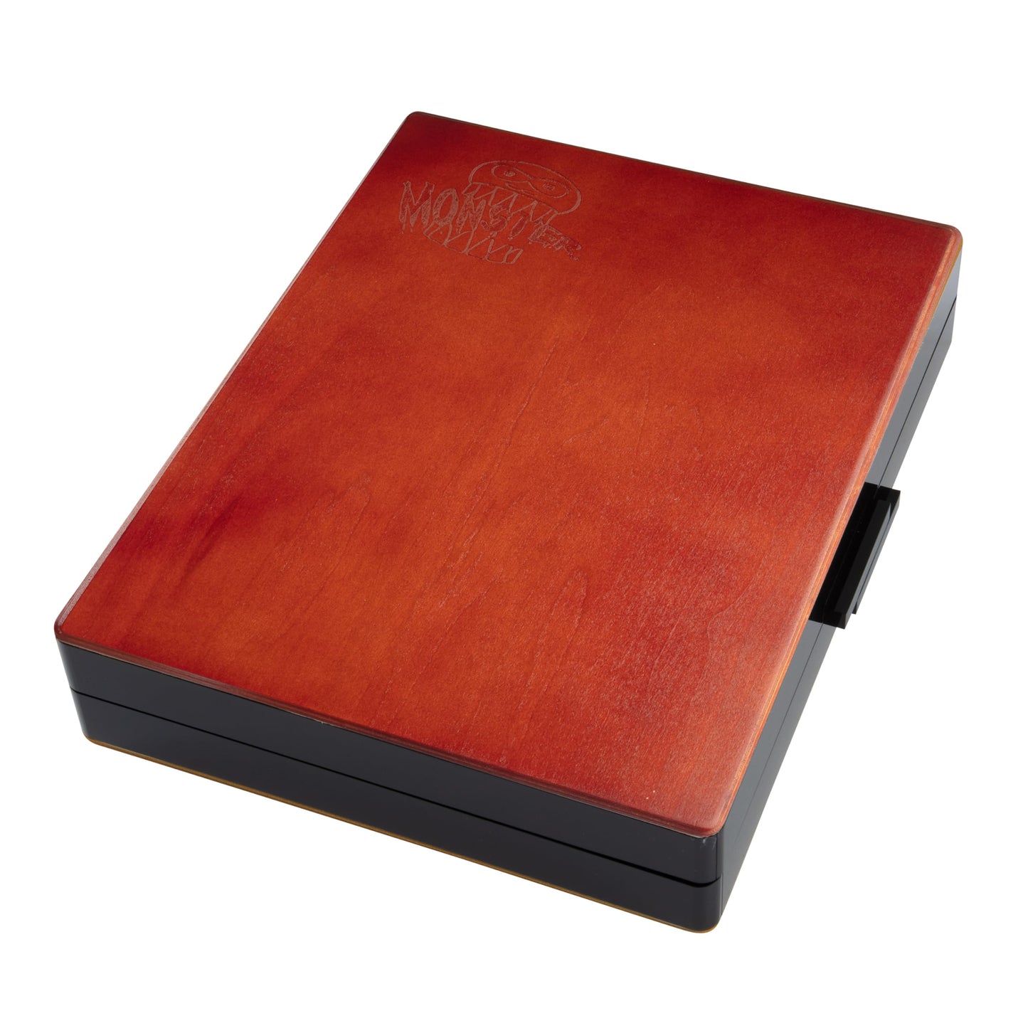 Monster Protectors Wooden Deluxe RPG Stat Tracker Case – Felt Tray & Magnetic Closure