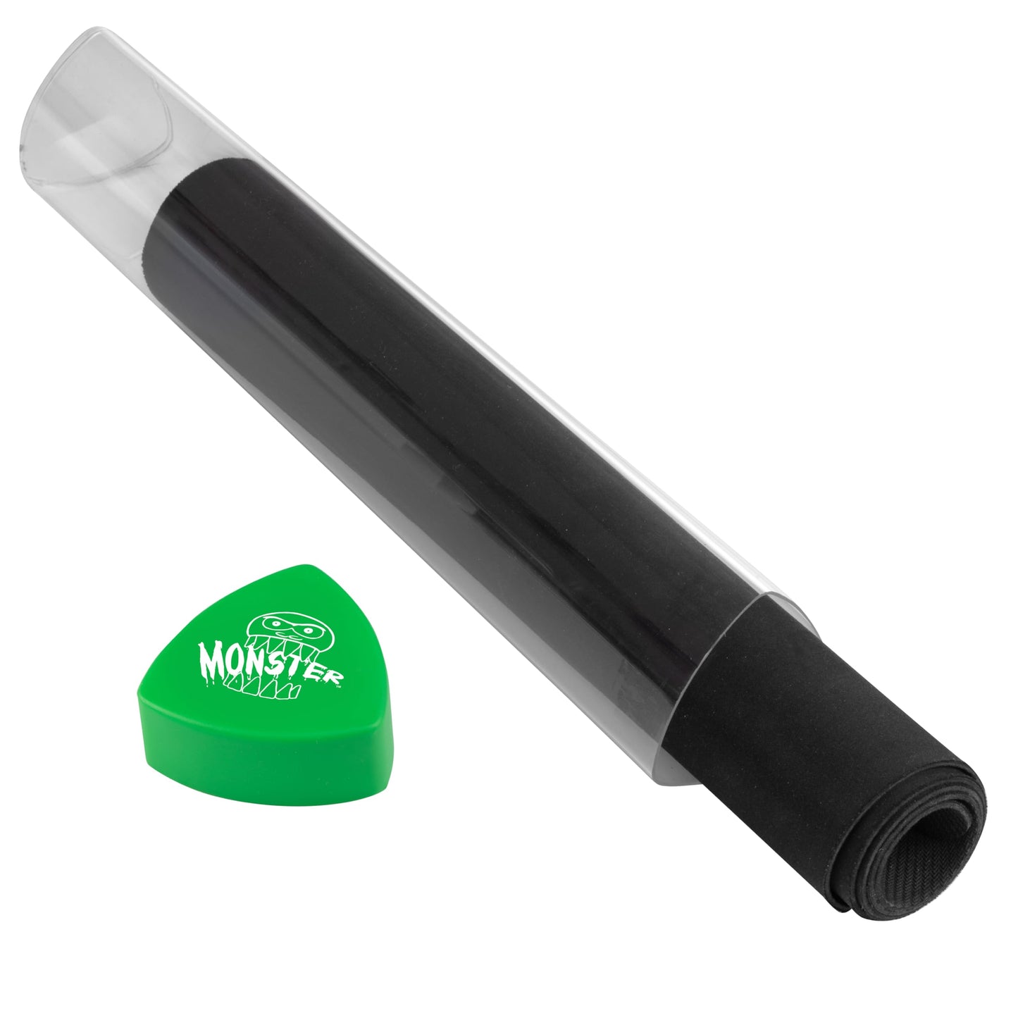 Monster Protectors Prism Playmat Tube Green – Easy In/Out Design for TCG & RPG Mats