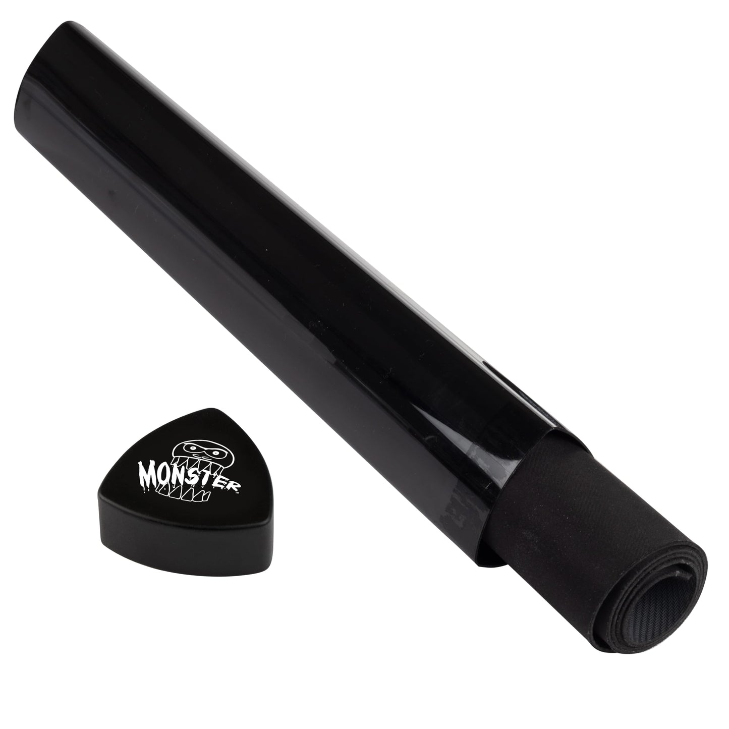 Monster Protectors Prism Playmat Tube – Opaque Black, Non-Rolling, Easy In & Out