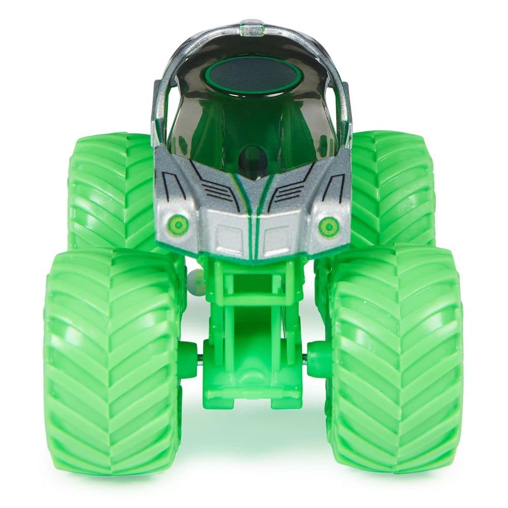 Monster Jam 1:64 Diecast Truck with Bonus Accessory – Hyper Fueled Alien Invasion (Spin Master 2022 Series 26)