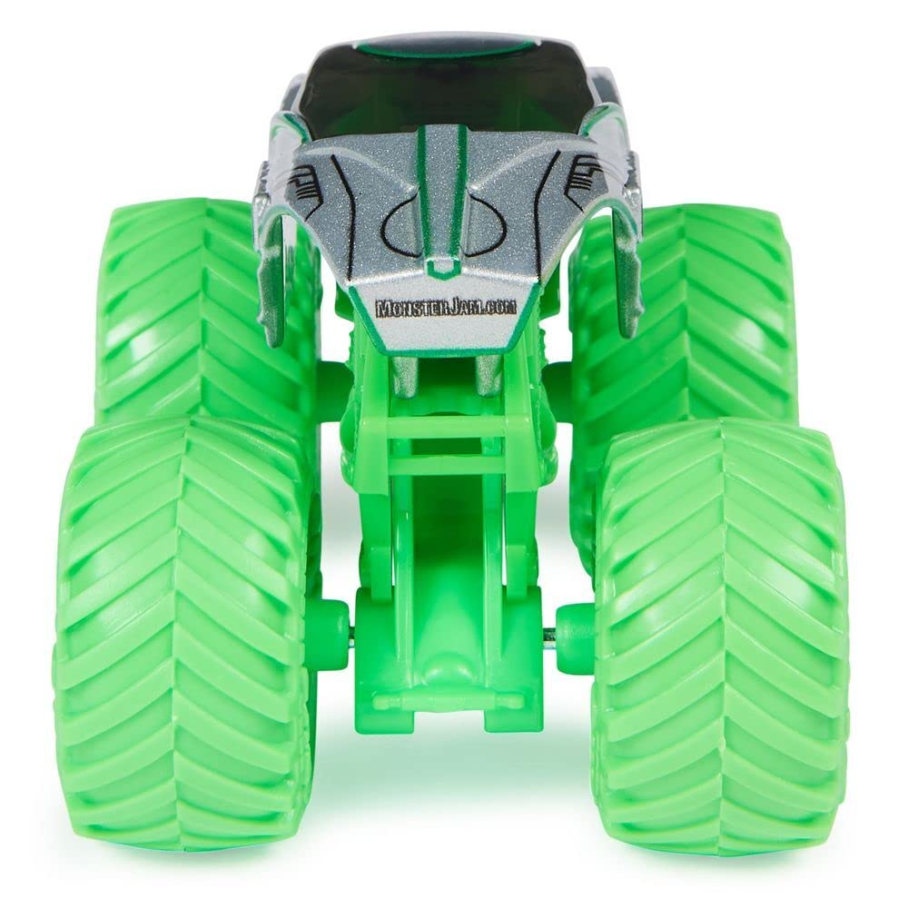 Monster Jam 1:64 Diecast Truck with Bonus Accessory – Hyper Fueled Alien Invasion (Spin Master 2022 Series 26)
