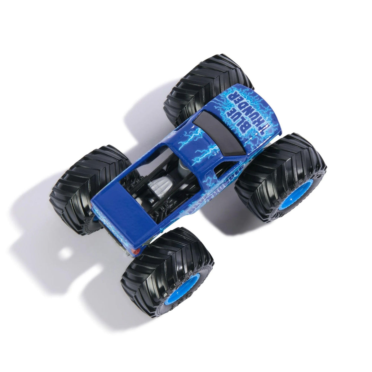 Monster Jam 2025 Official 1:64 Diecast Truck Series 43 Legacy — Blue Thunder