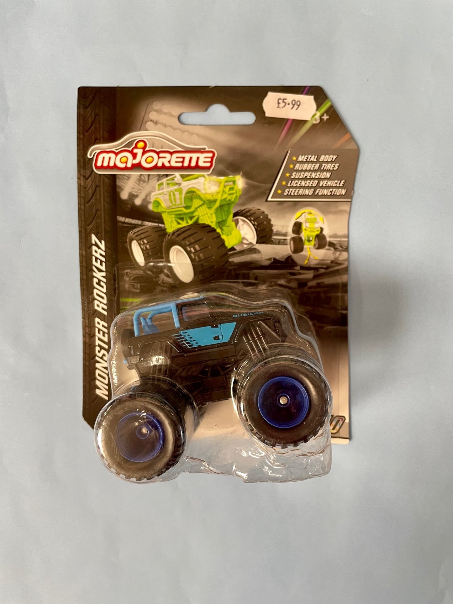 Majorette Monster Rockerz - Mini Monster Truck Toy - Series 10