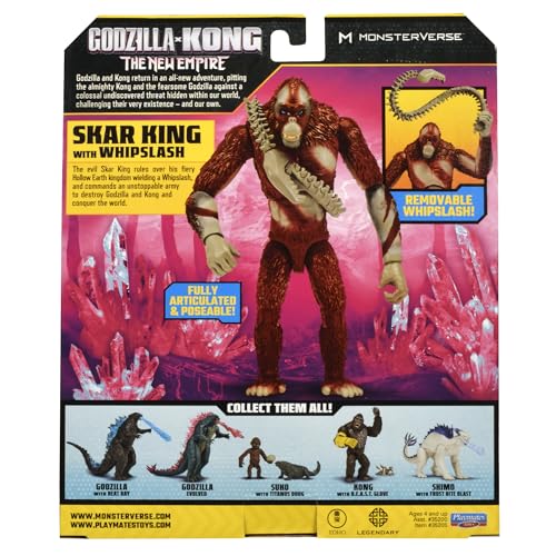 MonsterVerse Skar King 14 cm Articulated Figure – Godzilla x Kong | Accessory Included