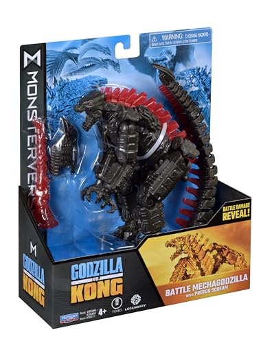 MonsterVerse MechaGodzilla 6-Inch Action Figure with Proton Scream