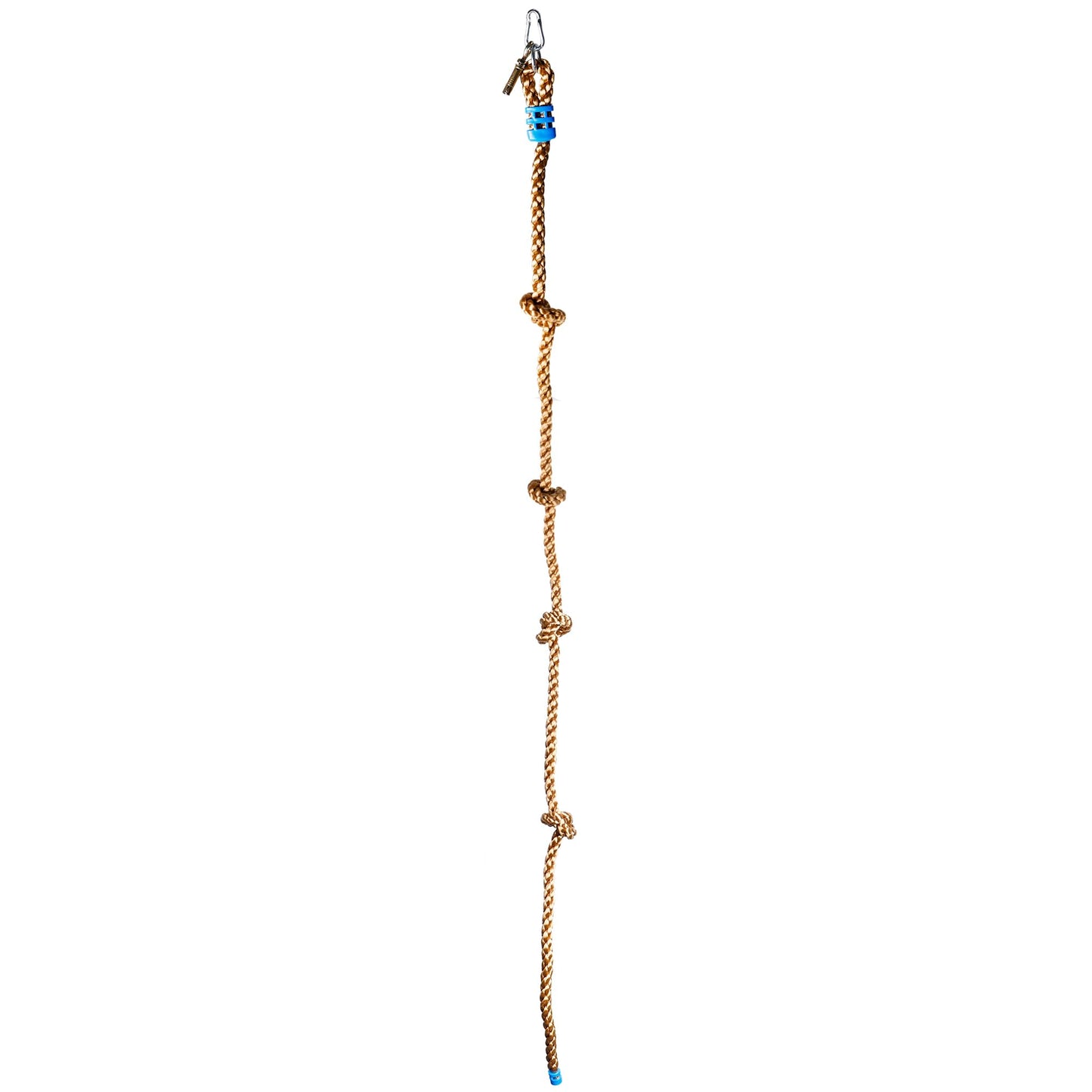 Mont Pleasant Climbing Rope for Kids – 8.2 ft, 4 Knotted Steps, Outdoor Playground Accessory