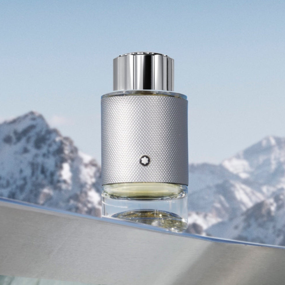 Mont Blanc Explorer Platinum Gift Set 100ml EDP + 100ml Shower Gel +2x 7.5ml EDP