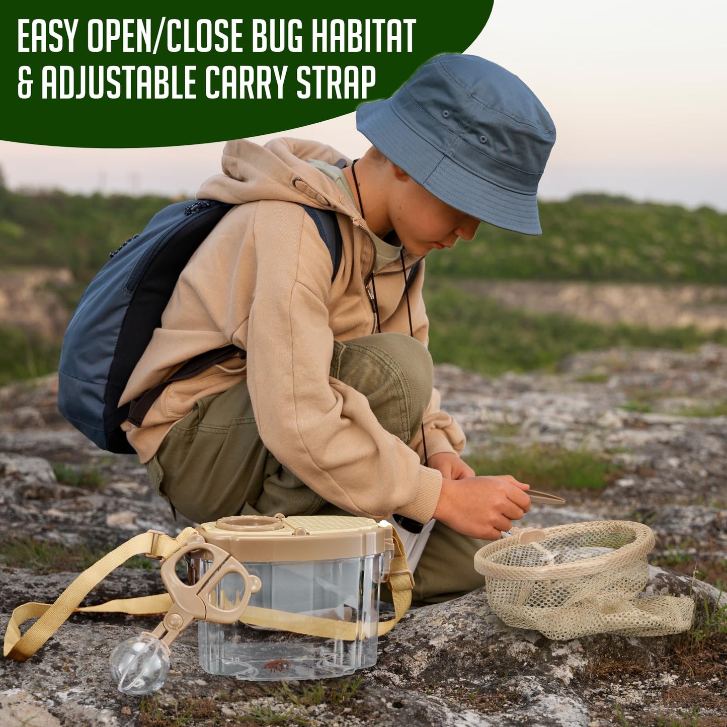 Montessori Mama Kids' Bug Catching Kit | Complete Insect Exploration Set