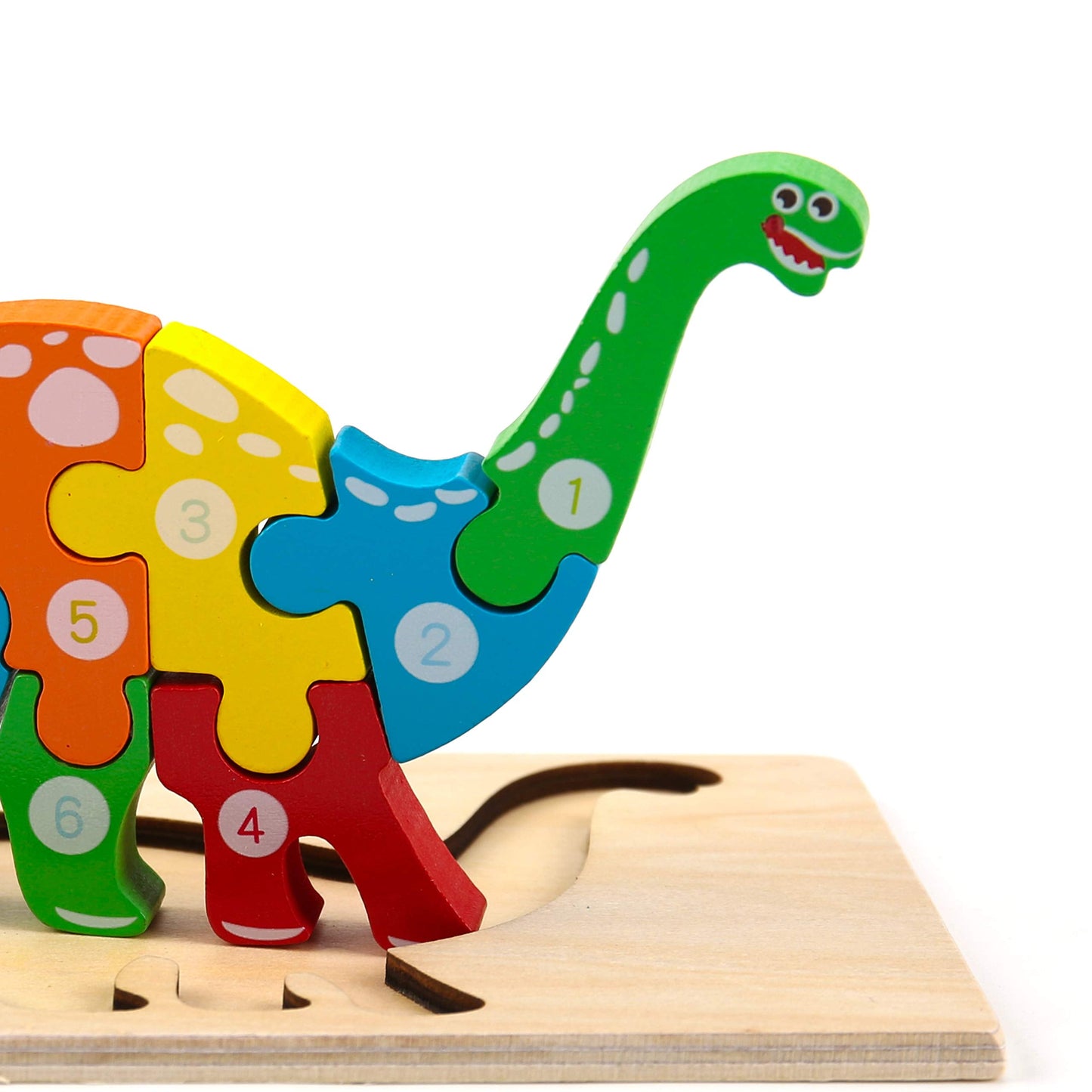 Montessori Mama Wooden Toddler Puzzles – 4-Pack for Ages 2-4 | Animal Shape Learning