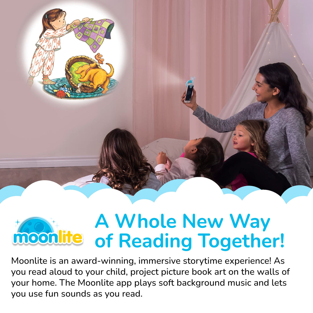 Moonlite Storytime: Ryan's World Memory Challenge – Interactive Reading with Sound FX