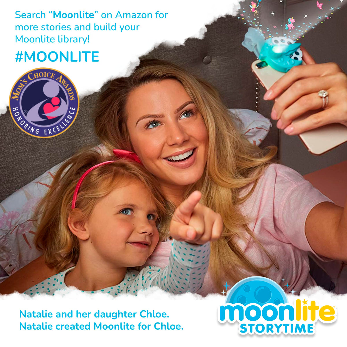 Moonlite Storytime: Conversations on the Ark – Magical Bible Stories for Kids (Projector Sold Separately)