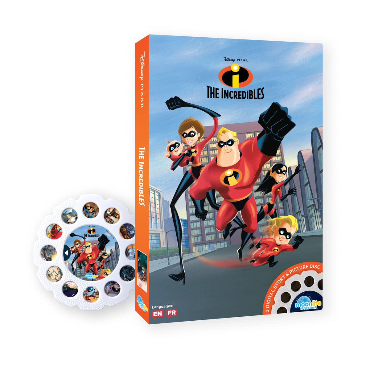 Moonlite Storytime: The Incredibles Disc — Magical Read-Along for Kids