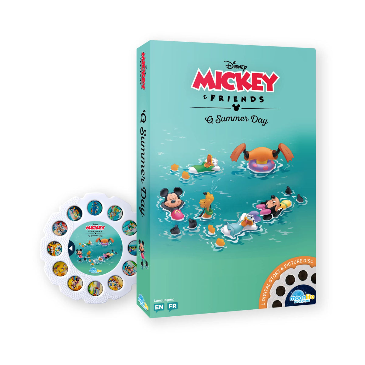 Moonlite Storytime: Mickey & Friends A Summer Day Storytime Disc — Digital Story w/ Sound FX