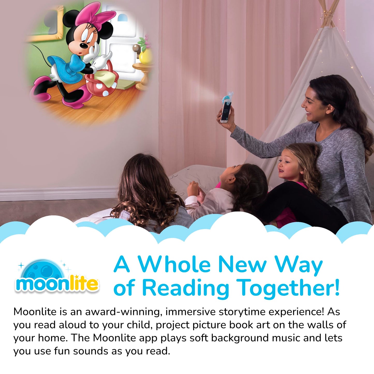 Moonlite Storytime Storybook Reels: Mickey & Friends (3-Story Set) for Projector