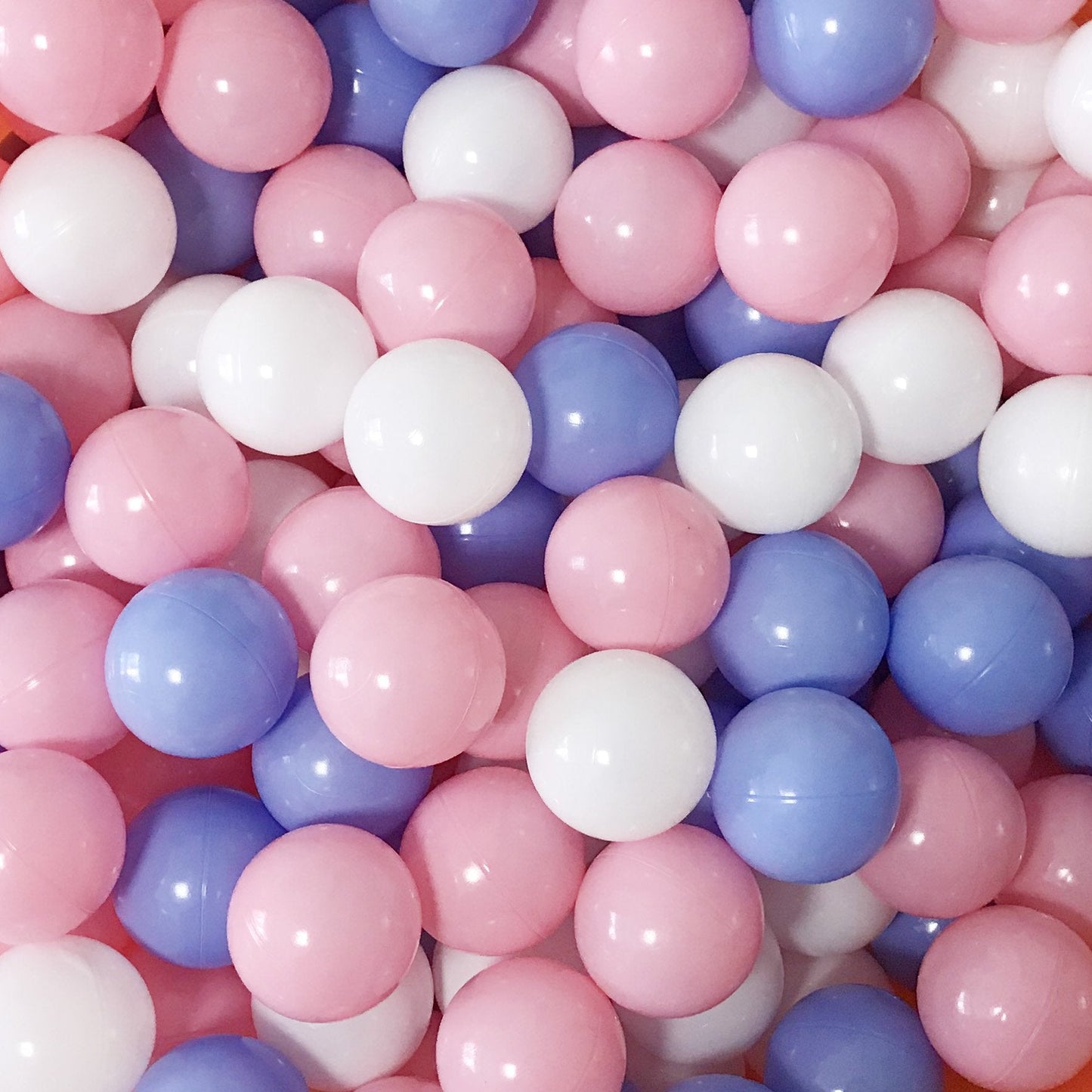 MoonxHome Ball Pit Balls – Crush-Proof 2.15-Inch Macaron Ocean Colors, Pack of 200