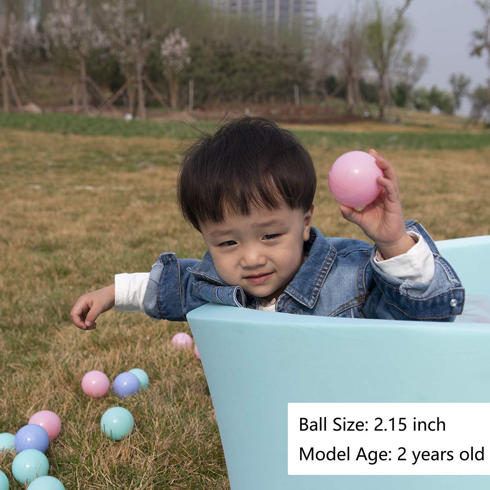MoonxHome Ball Pit Balls 500pcs – 2.15-inch Crush-Proof, BPA Free for Ball Pits, Tents & Pools