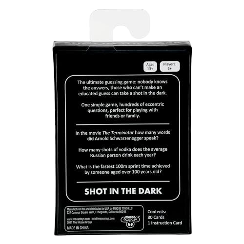 Moose Shot In The Dark — Unorthodox Party Quiz Game (Multicolor, 91022)