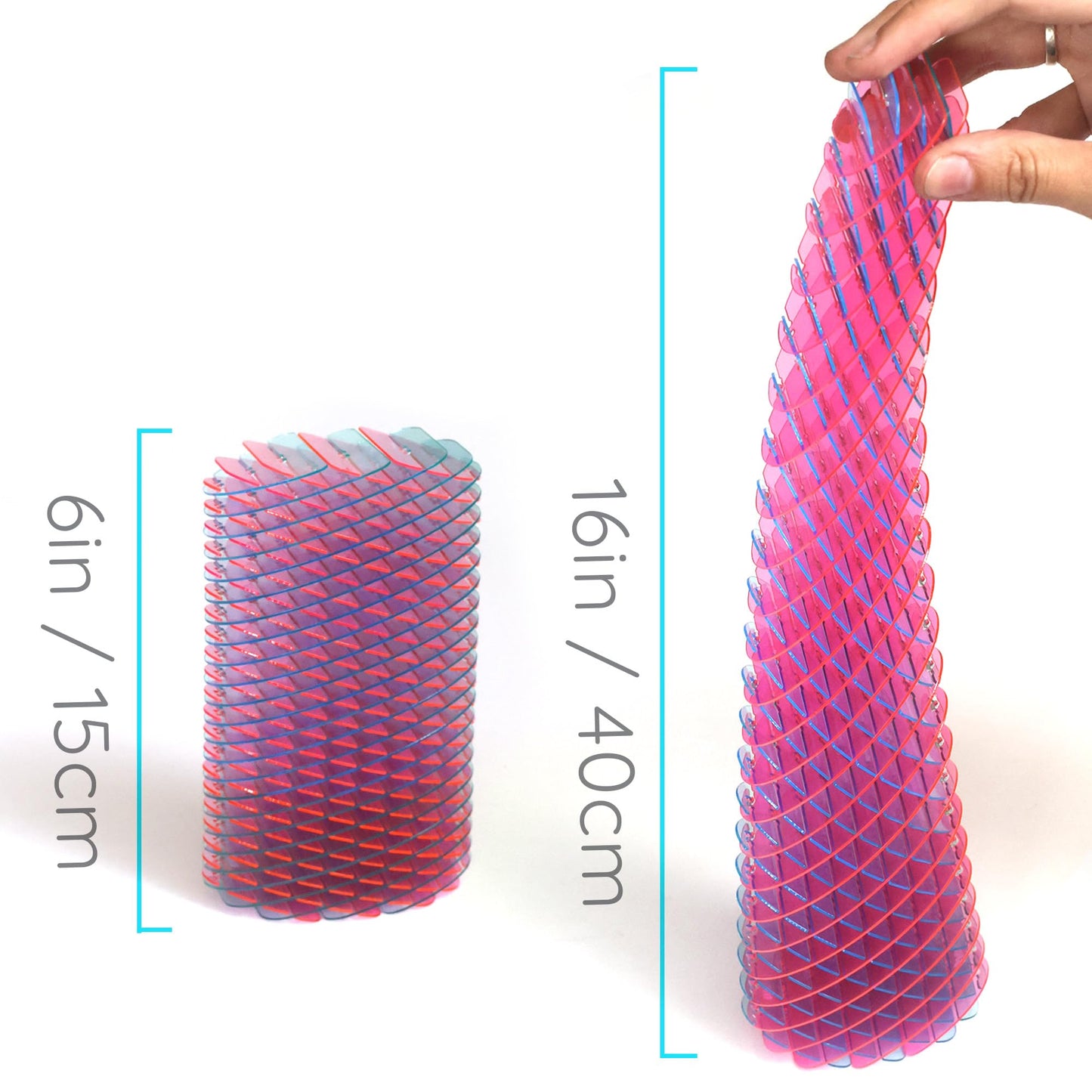 Morf Fidget Sensory Spring Berry – 3D Slug Spring Toy for Focus, Quiet Stress Relief