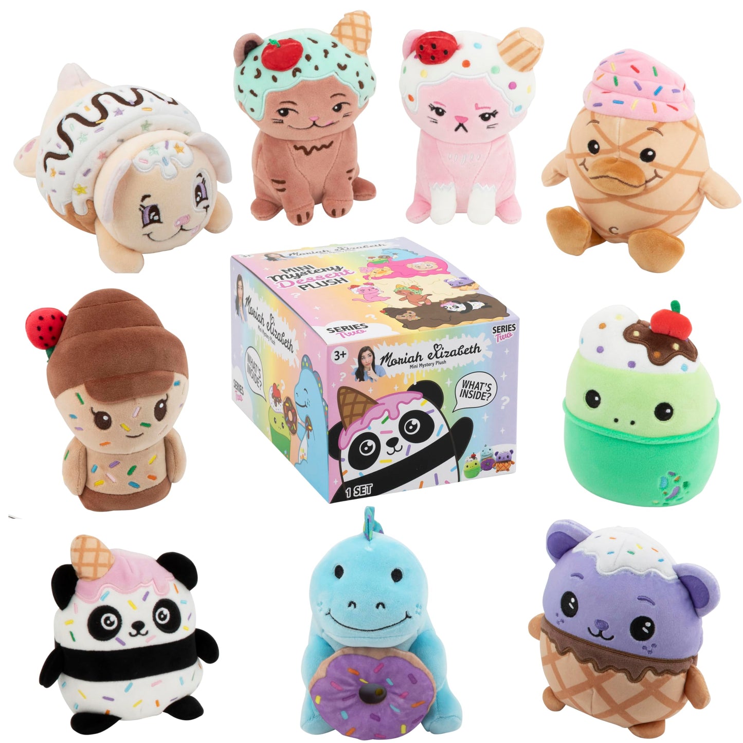 Moriah Elizabeth 6” Mystery Plush Series 2 – 9-Pack Bundle (Official Merch)
