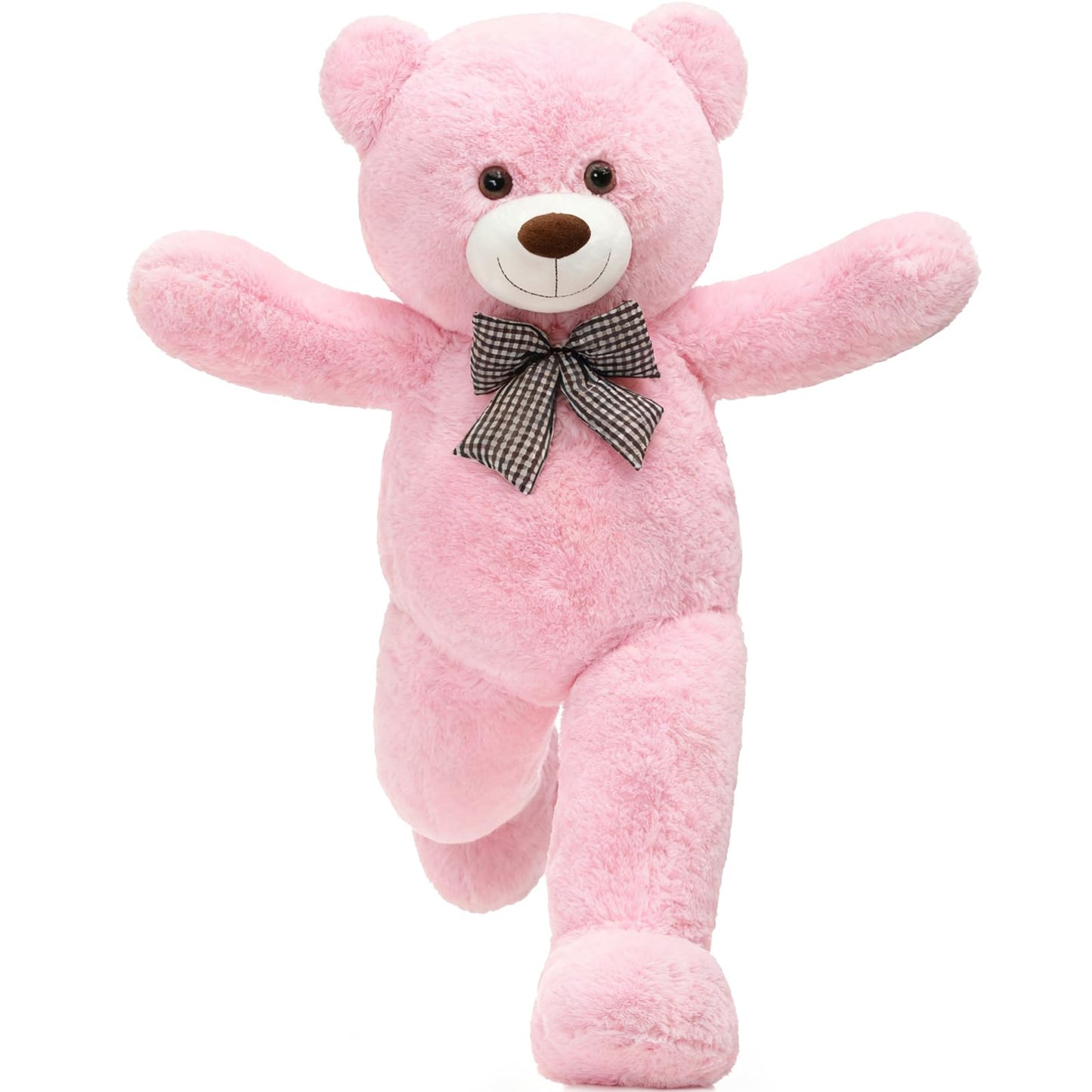 MorisMos Pink Giant Teddy Bear – 4 Feet, 47-Inch Plush Gift for Loved Ones