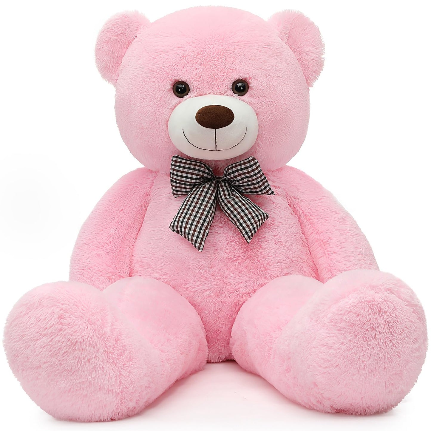 MorisMos Pink Giant Teddy Bear – 4 Feet, 47-Inch Plush Gift for Loved Ones
