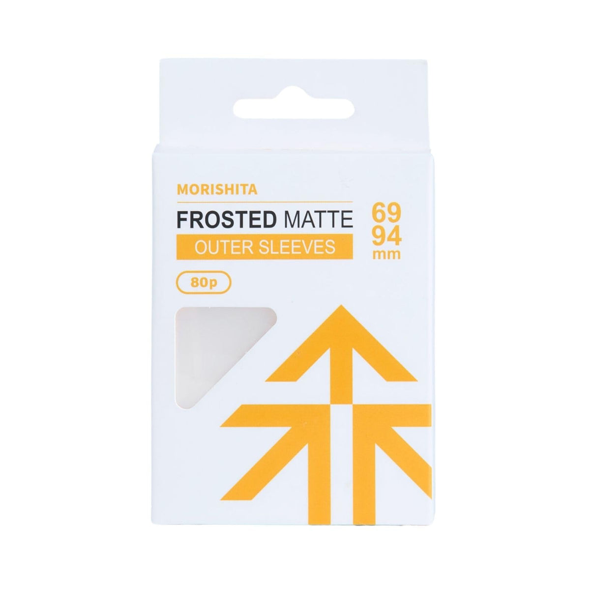 Morishita Frosted Matte Outer Sleeves – 80-Pack Third-Layer Protection for PTCG/MTG