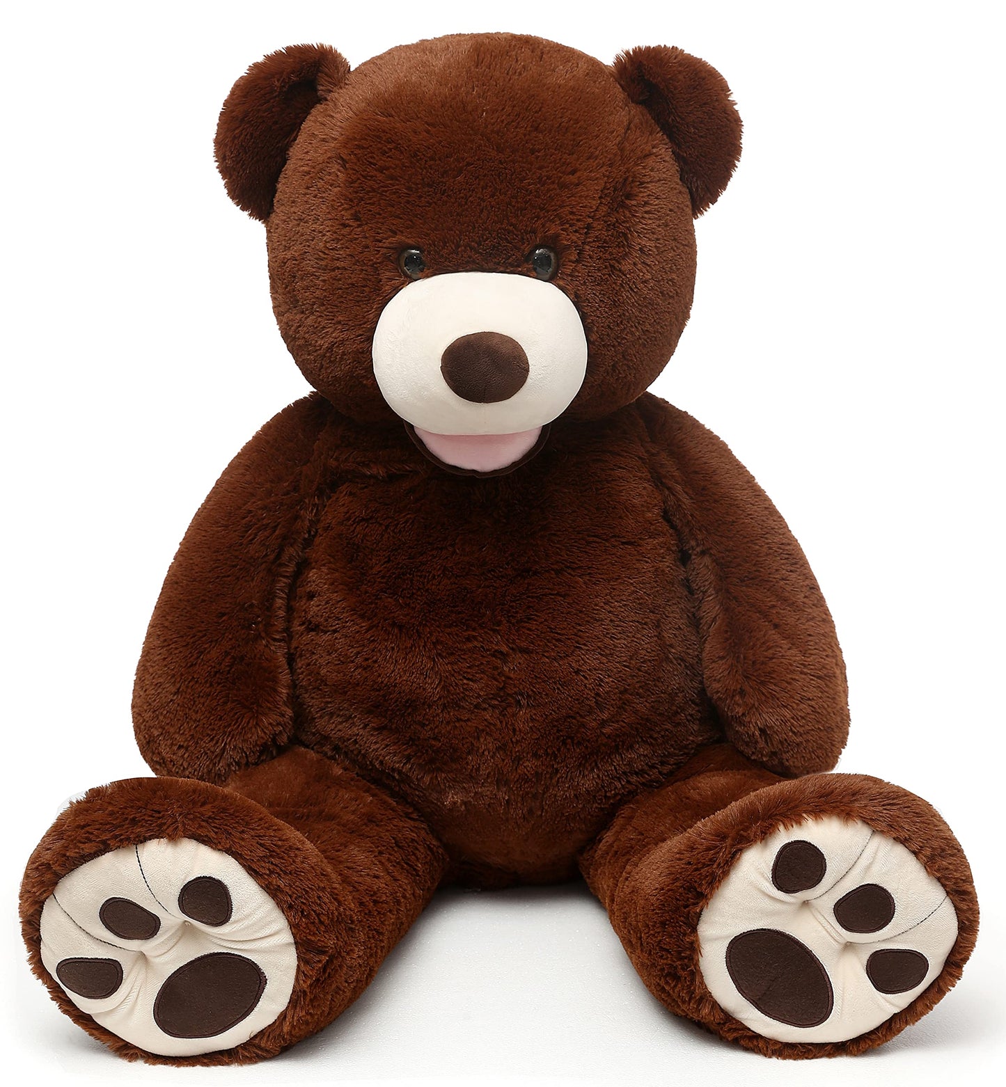 MorisMos Smile Giant Teddy Bear 51-Inch — Ultra-Soft Plush, Safe & Cuddly Gift