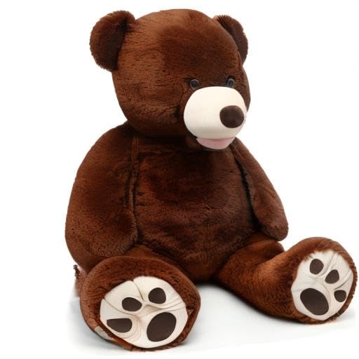 MorisMos Smile Giant Teddy Bear 51-Inch — Ultra-Soft Plush, Safe & Cuddly Gift