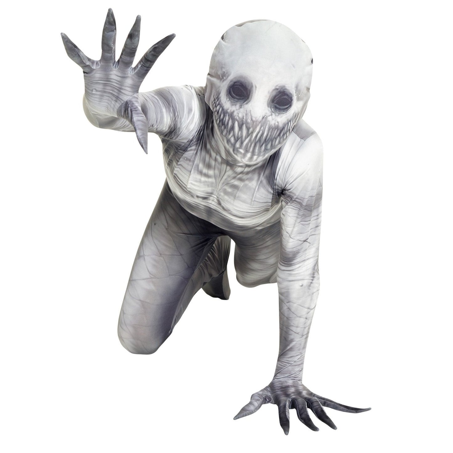 Morphsuits The Rake Kids Costume – Zalgo Scary Halloween Outfit for Boys (Large)