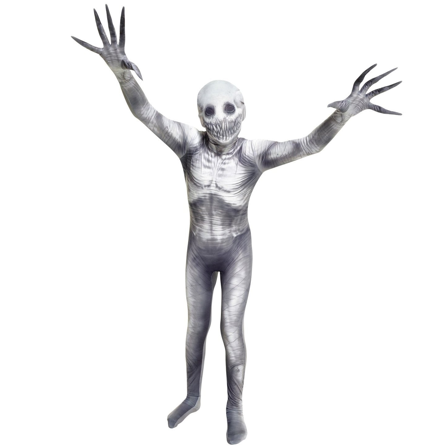 Morphsuits The Rake Kids Costume – Zalgo Scary Halloween Outfit for Boys (Large)